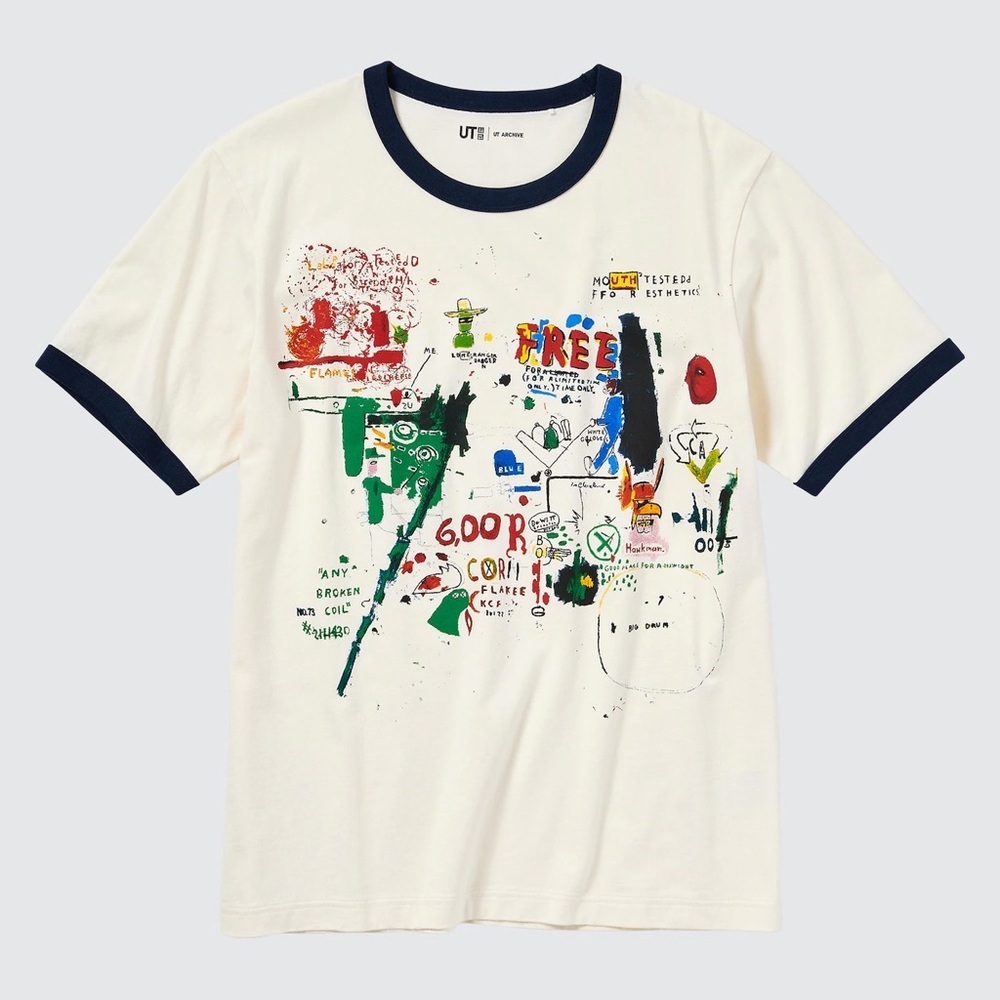 Uniqlo UT Archive NY Pop Art Graphic T-Shirt (Jean-Michel Basquiat)